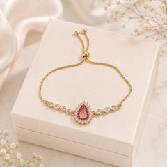 Adjustable Bracelet-274 (Pink)