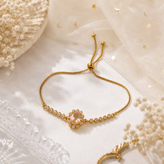 Adjustable Bracelet-279 (Golden)