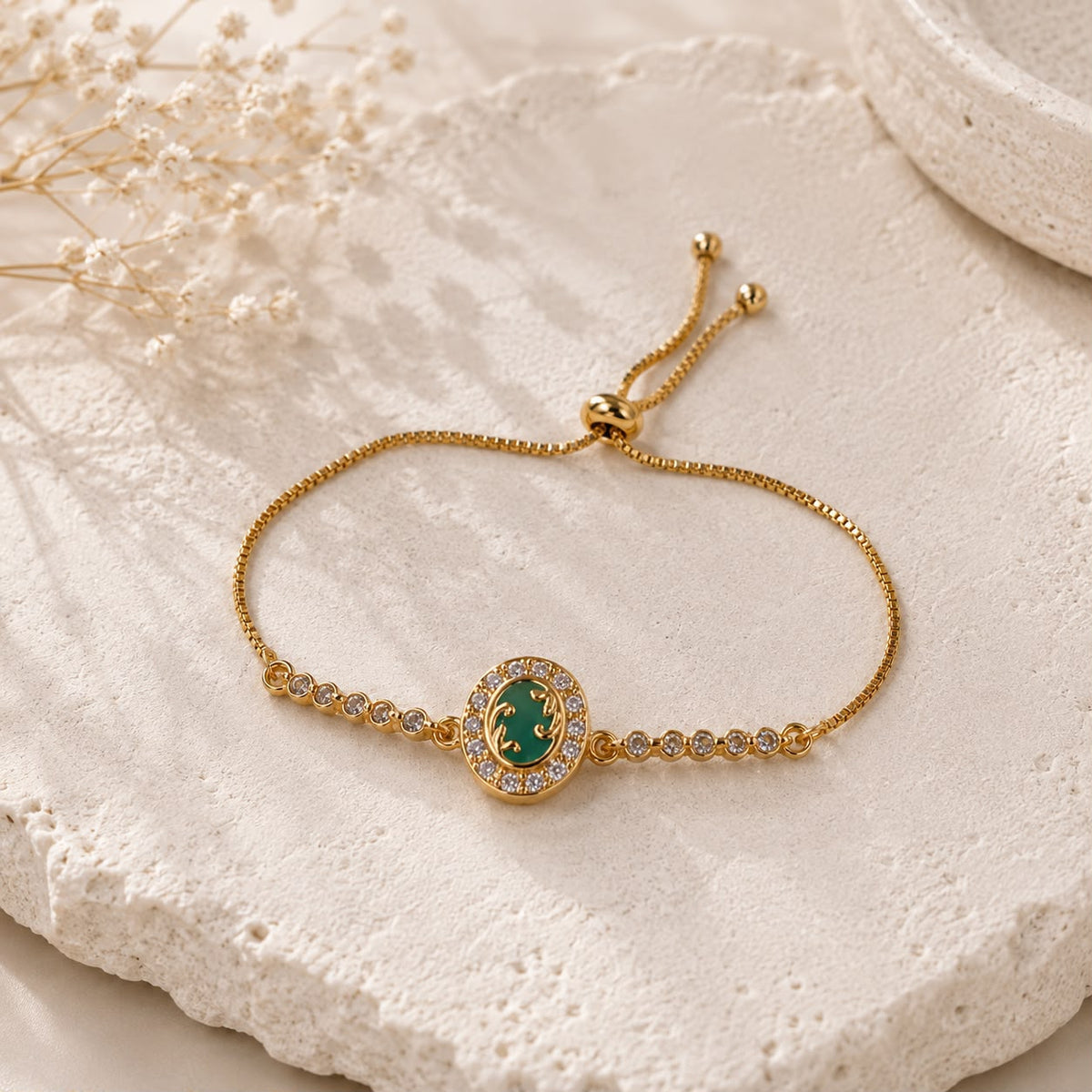 Adjustable Bracelet-281 (Mint Green)