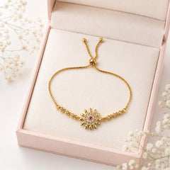 Adjustable Bracelet-273 (Pink)