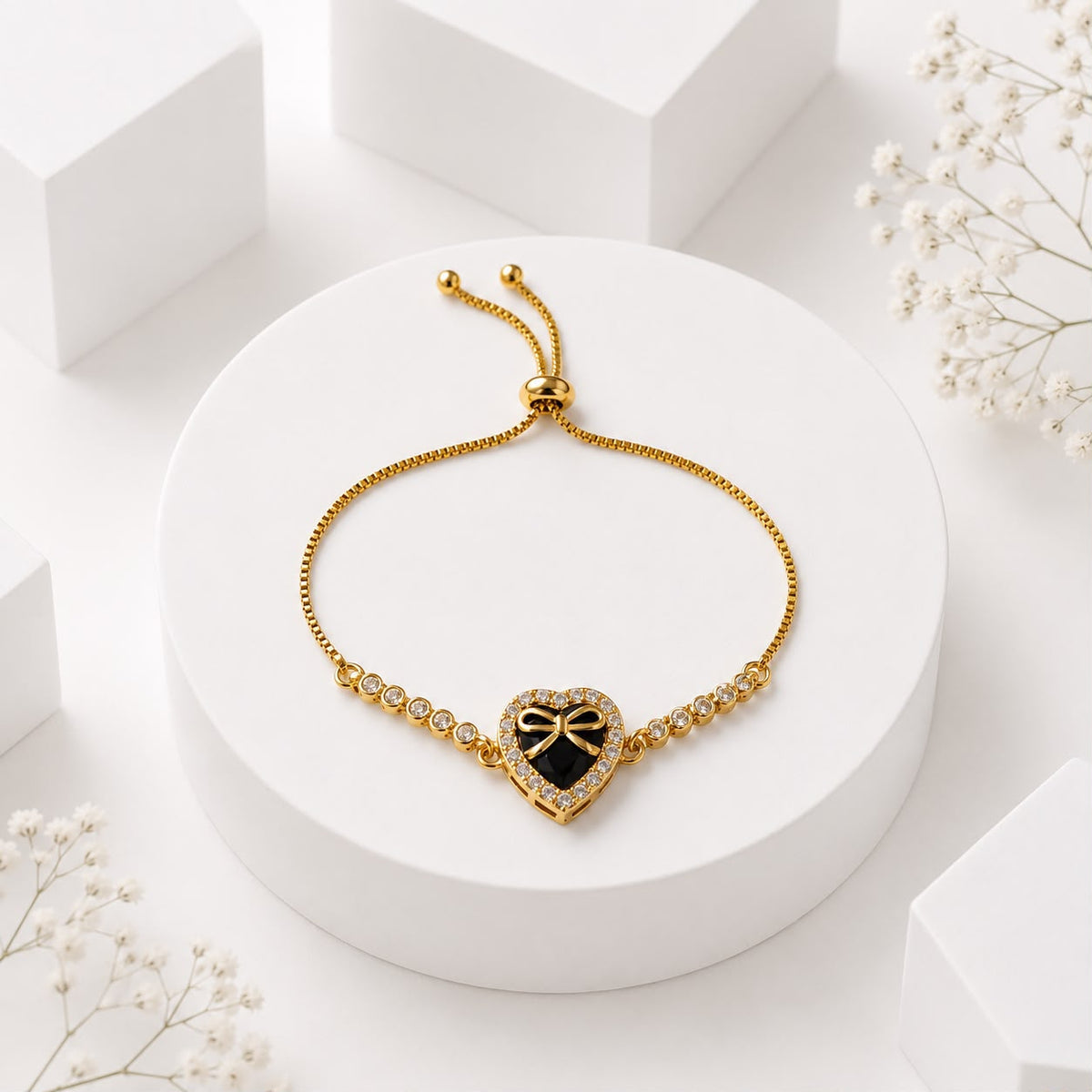 Adjustable Bracelet-278 (Black)