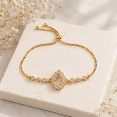 Adjustable Bracelet-274 (White)