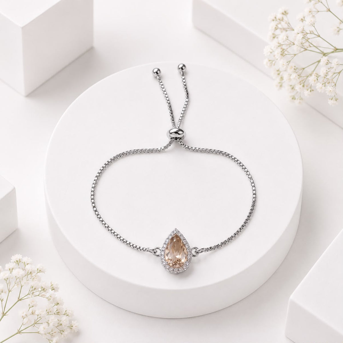 Adjustable Bracelet-272 (Golden)