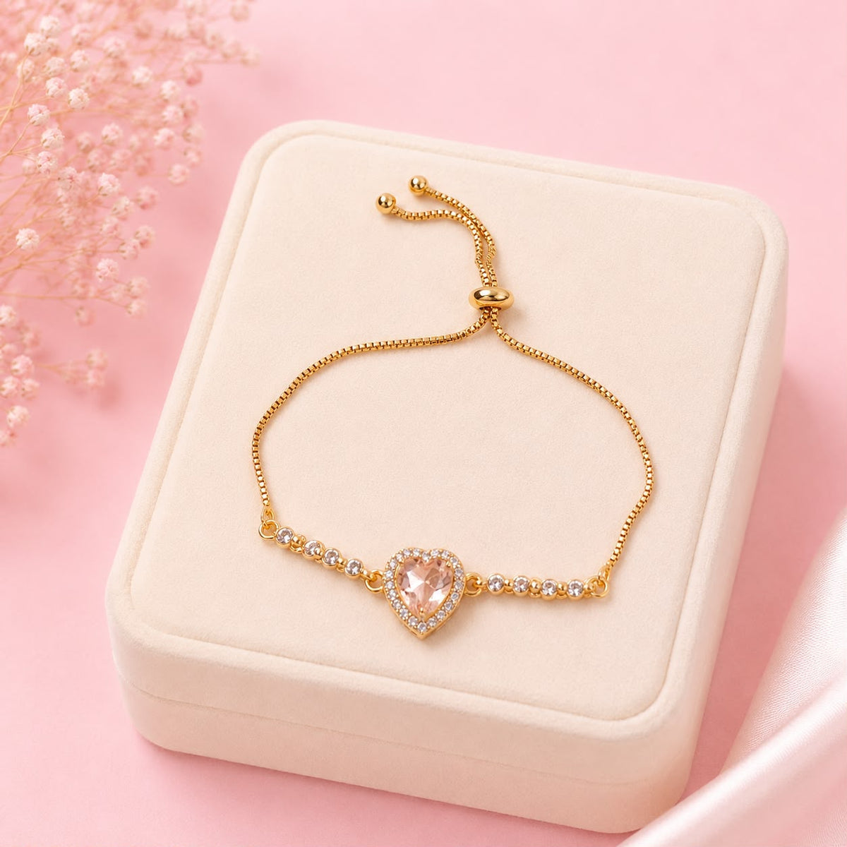 Adjustable Bracelet-280 (Golden)