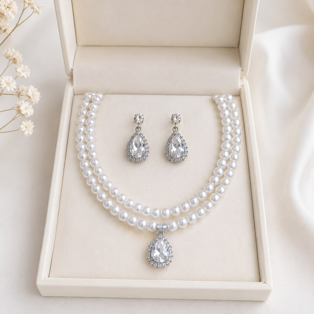 Pearl Necklace Set -14