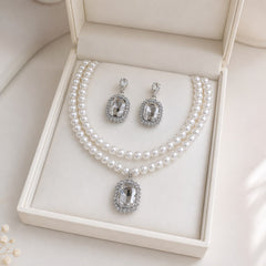 Pearl Necklace Set -15