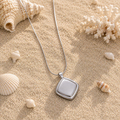 Stainless Steel Pendant (Silver)