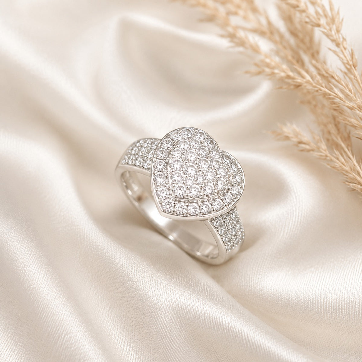 Zircon Ring-410 (Silver)