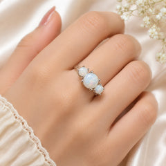Zircon Ring-413 (Silver)