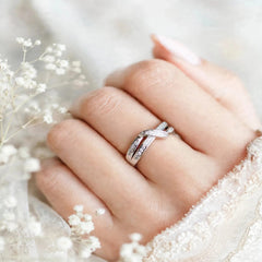 Zircon Ring-418 (Silver)