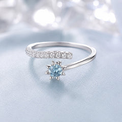 Zircon Ring-420 (Silver)