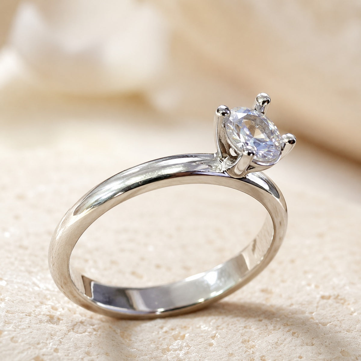 Zircon Ring-422 (Silver)