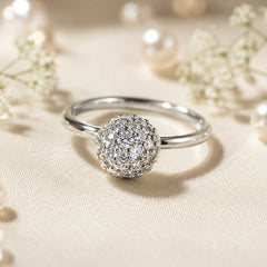 Zircon Ring-425 (Silver)
