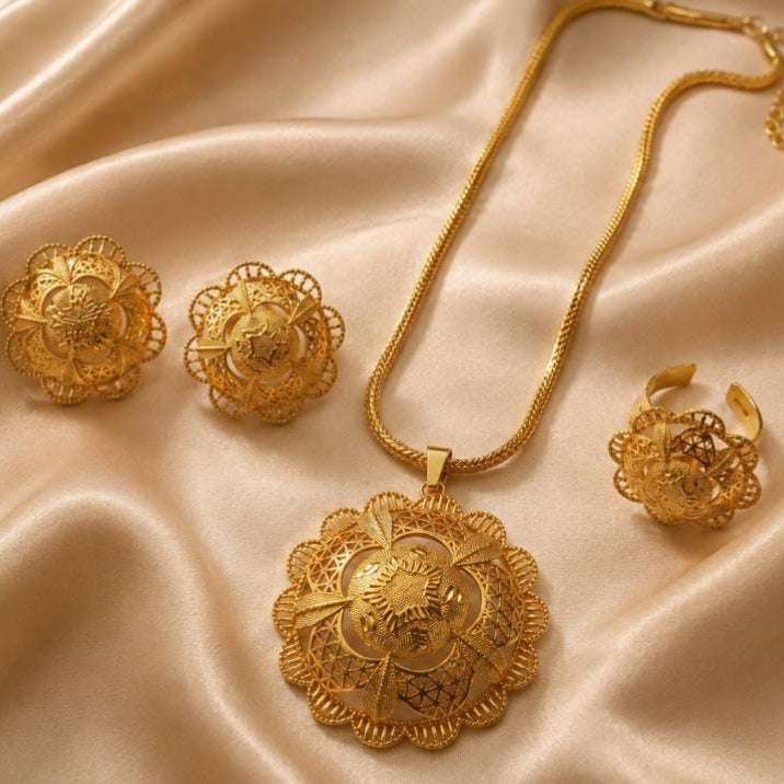 Gold Plated Madrasi Set -14