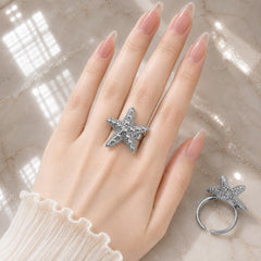 Zircon Ring-445 (Silver)