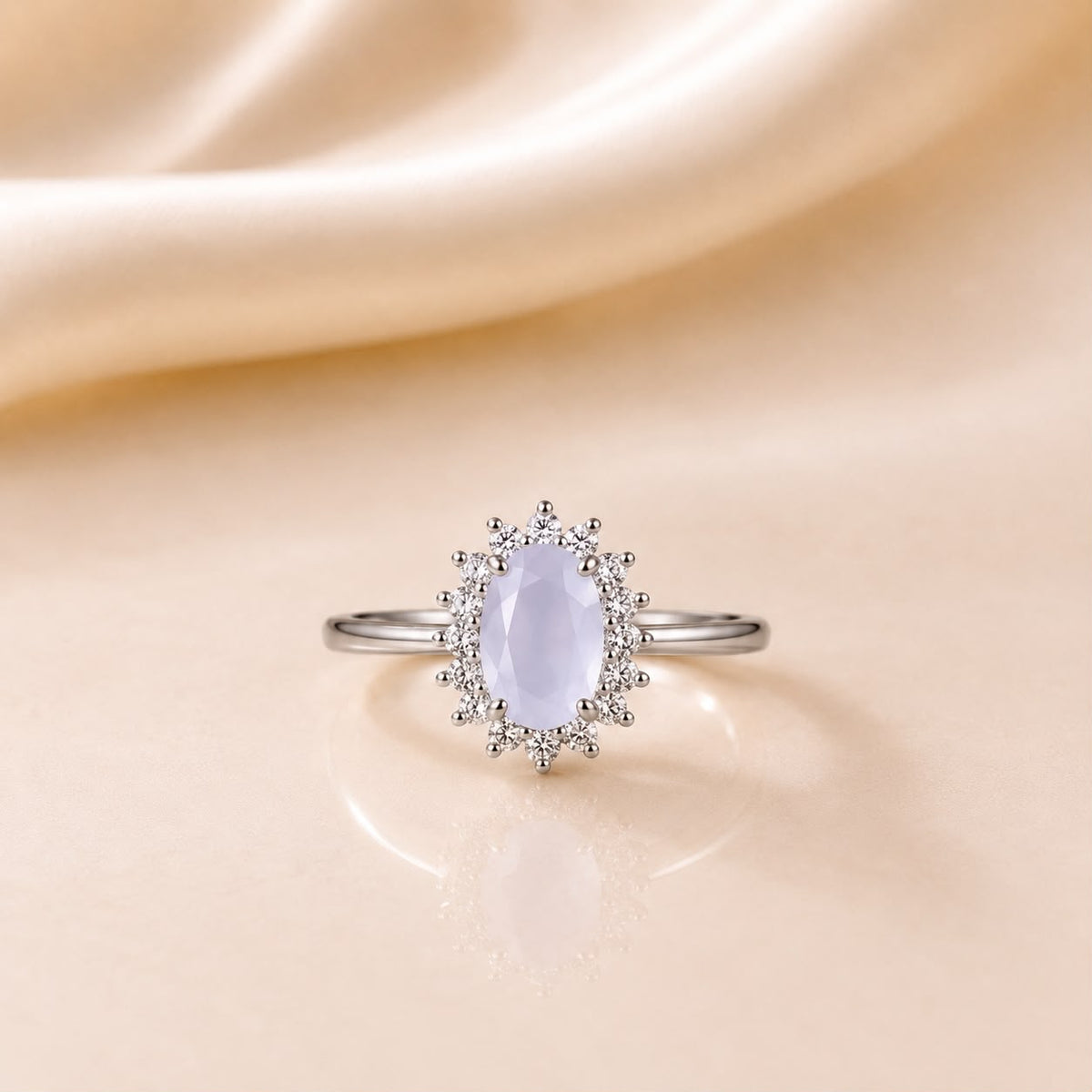 Zircon Ring-433 (Silver)