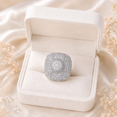 Zircon Ring-456 (Silver)