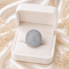 Zircon Ring-453 (Silver)
