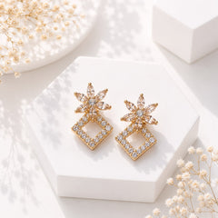 Zircon Earring-250 (White)