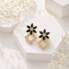 Zircon Earring-250 (White)