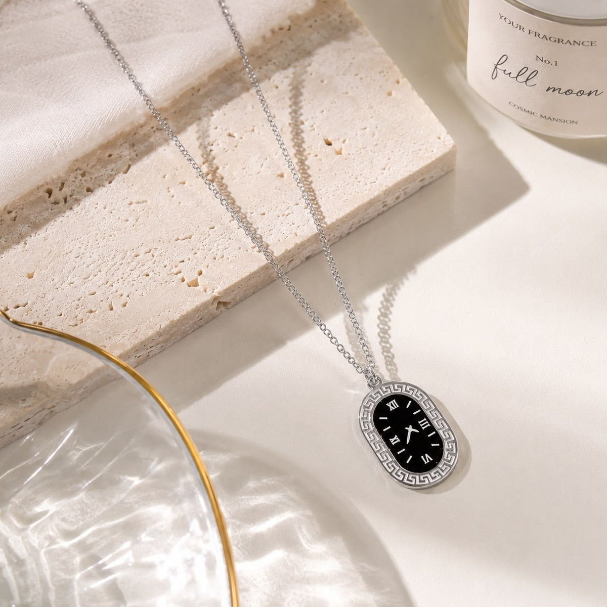 Stainless Steel Watch Pendant-01 (Silver)