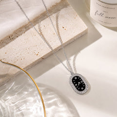 Stainless Steel Watch Pendant-01 (Silver)