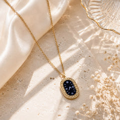 Stainless Steel Watch Pendant-01 (Golden)