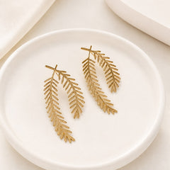Leaf Earring (Golden)
