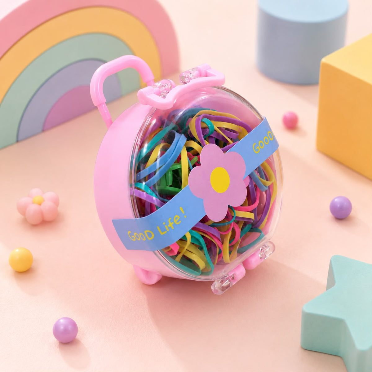 Bag Hair Accessory box-16 (Assorted Colors)