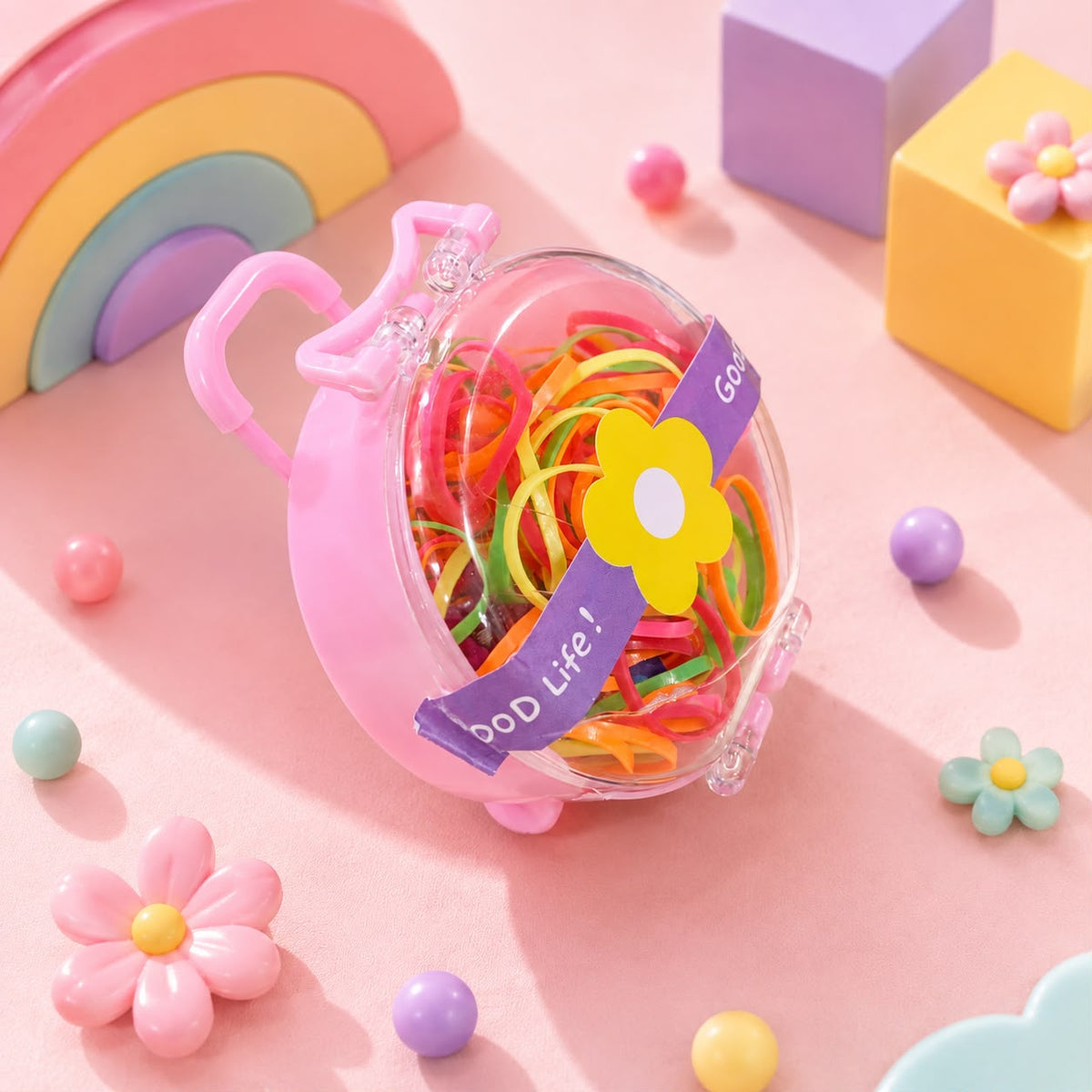 Bag Hair Accessory box-18 (Assorted Colors)