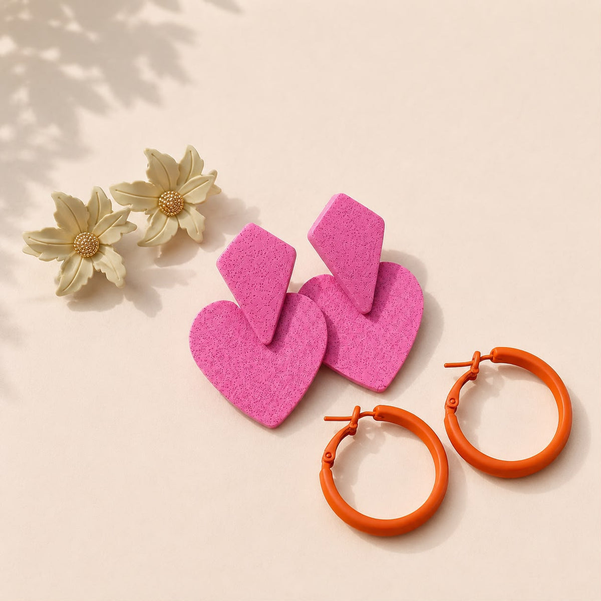Trio Statement Earring Set-01