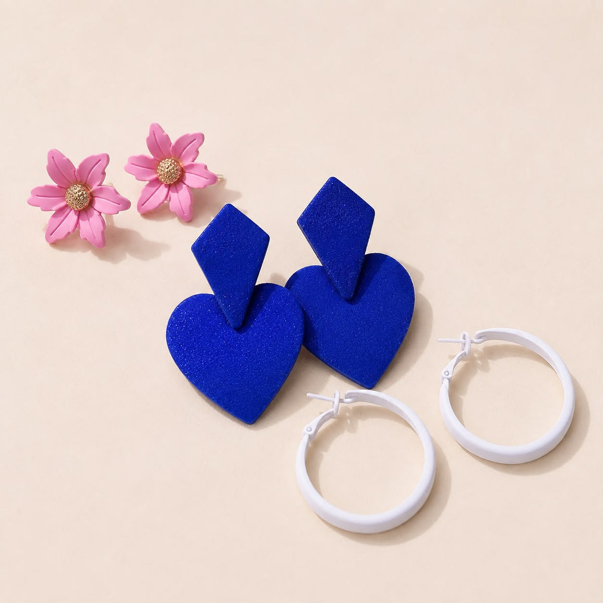 Trio Statement Earring Set-03