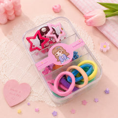 3 in 1 Hair Accessory set-11 (Assorted Colors)