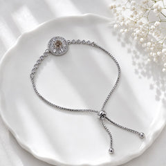 Adjustable Bracelet-288 (Silver/Golden)