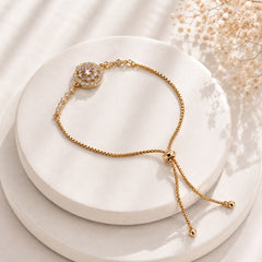 Adjustable Bracelet-289 (Golden)