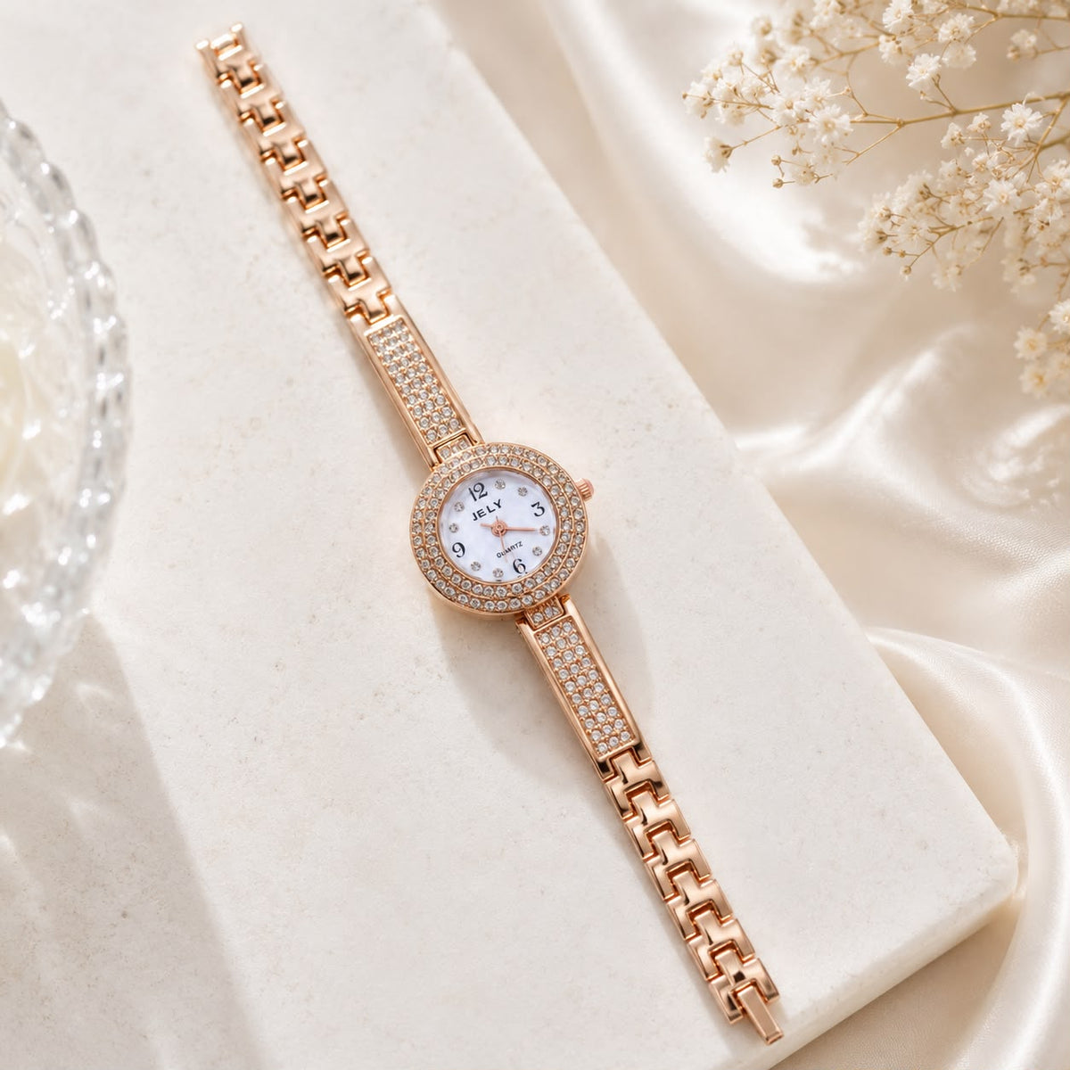 Rawayat Ladies Watch-41 (Golden)