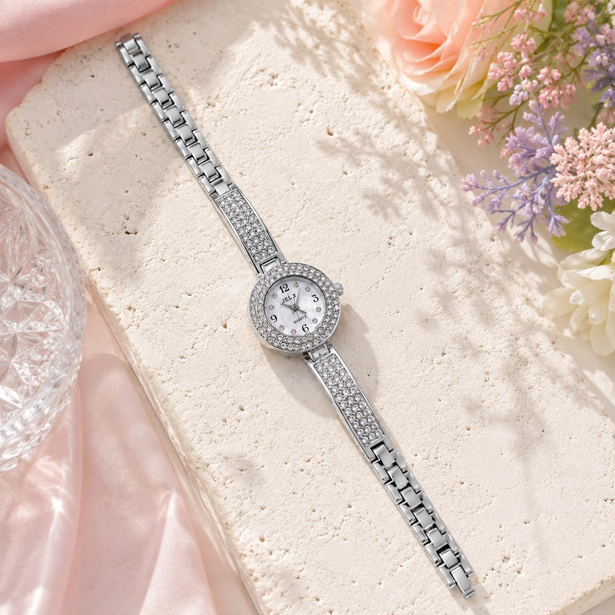 Rawayat Ladies Watch-46 (Silver)