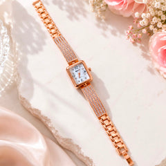 Rawayat Ladies Watch-52 (Golden)