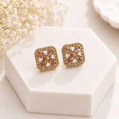 Zircon Stud-224 (Golden)