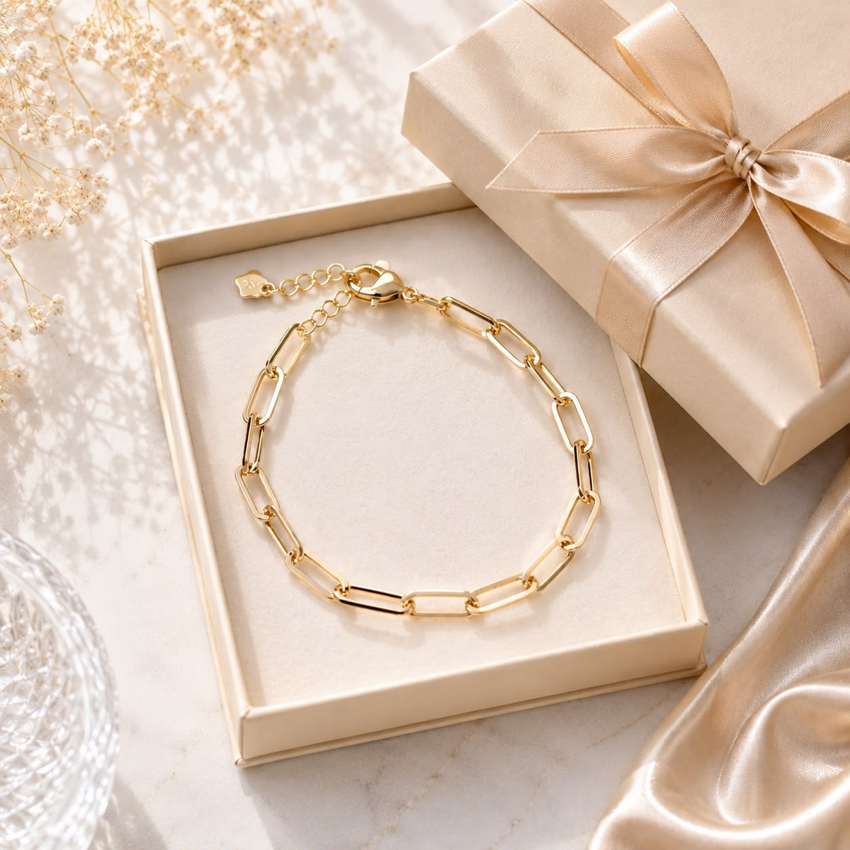 Gold Plated Bracelet-10 (Golden)