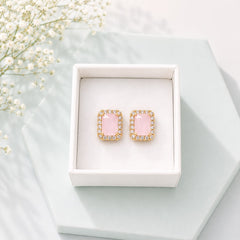 Zircon Stud-225 (Pink)