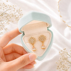 Zircon Earring-261 (Golden)
