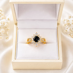 Zircon Ring-467 (Black)