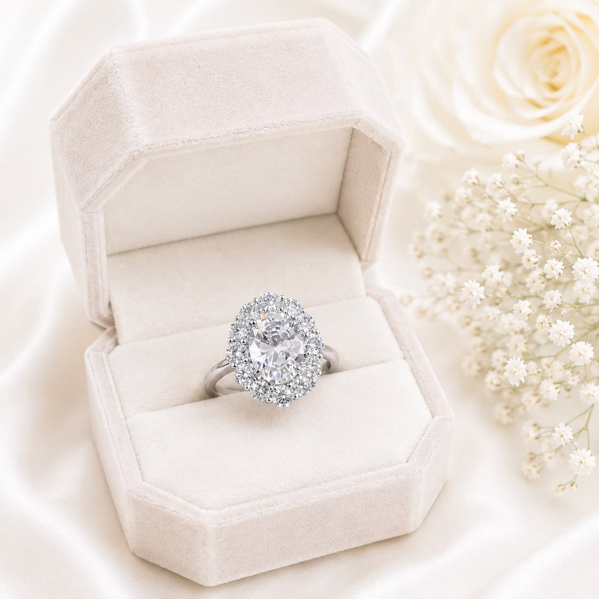Zircon Ring-466 (Silver)