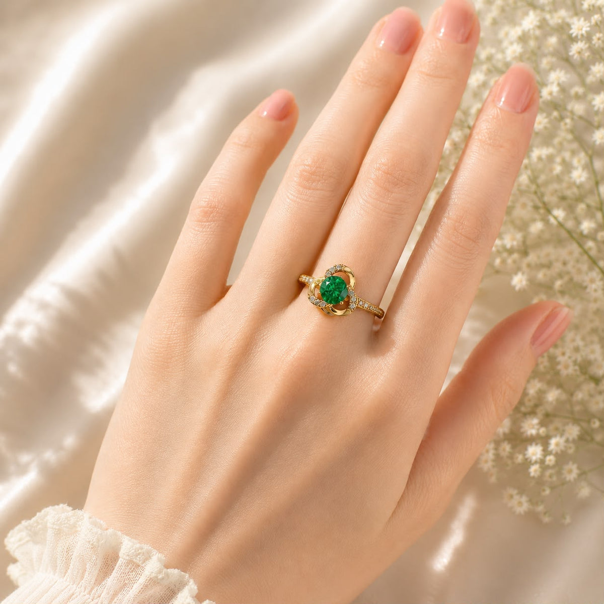 Zircon Ring-462 (Green)