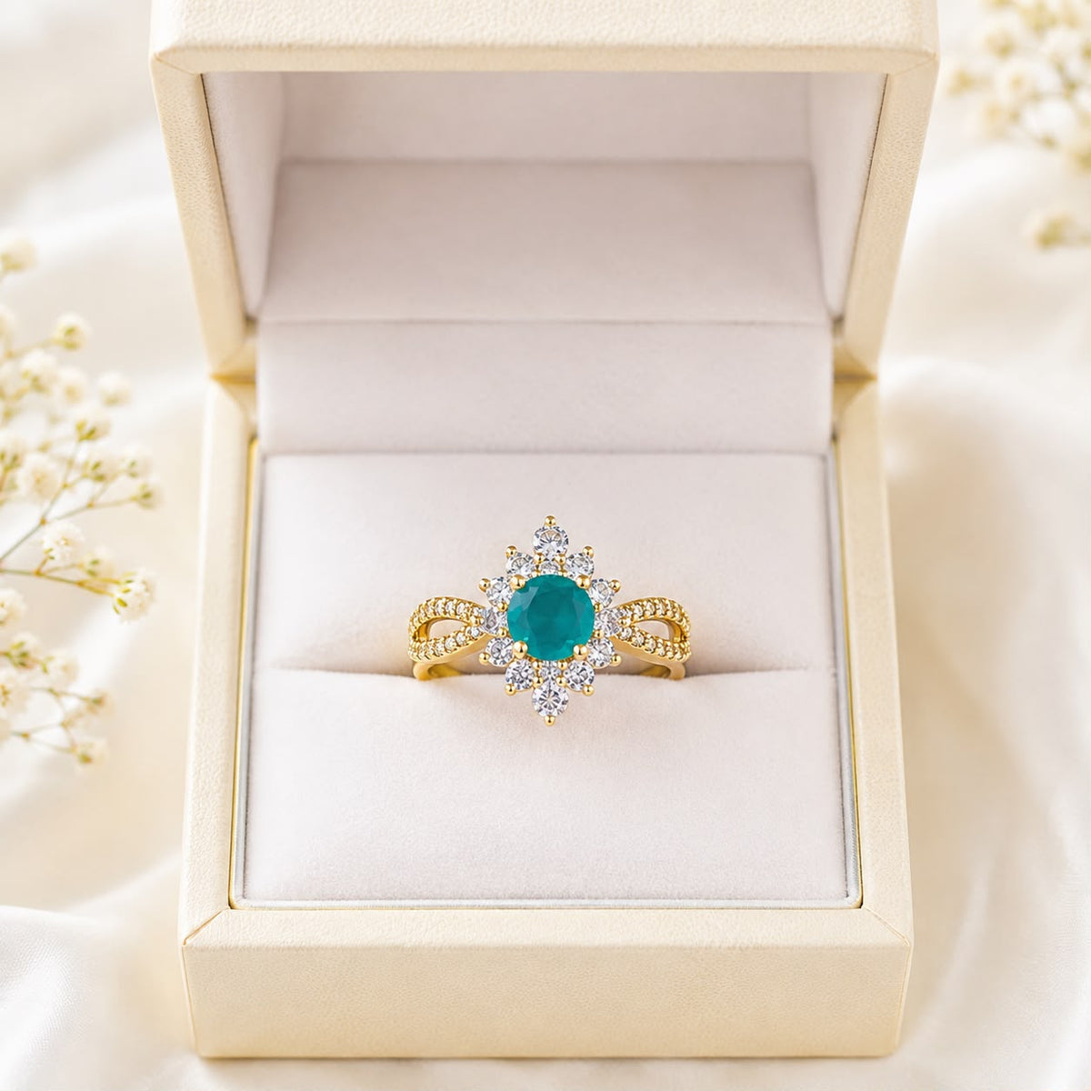 Zircon Ring-467 (Green)