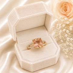 Zircon Ring-463 (Golden)