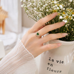 Zircon Ring-465 (Green)