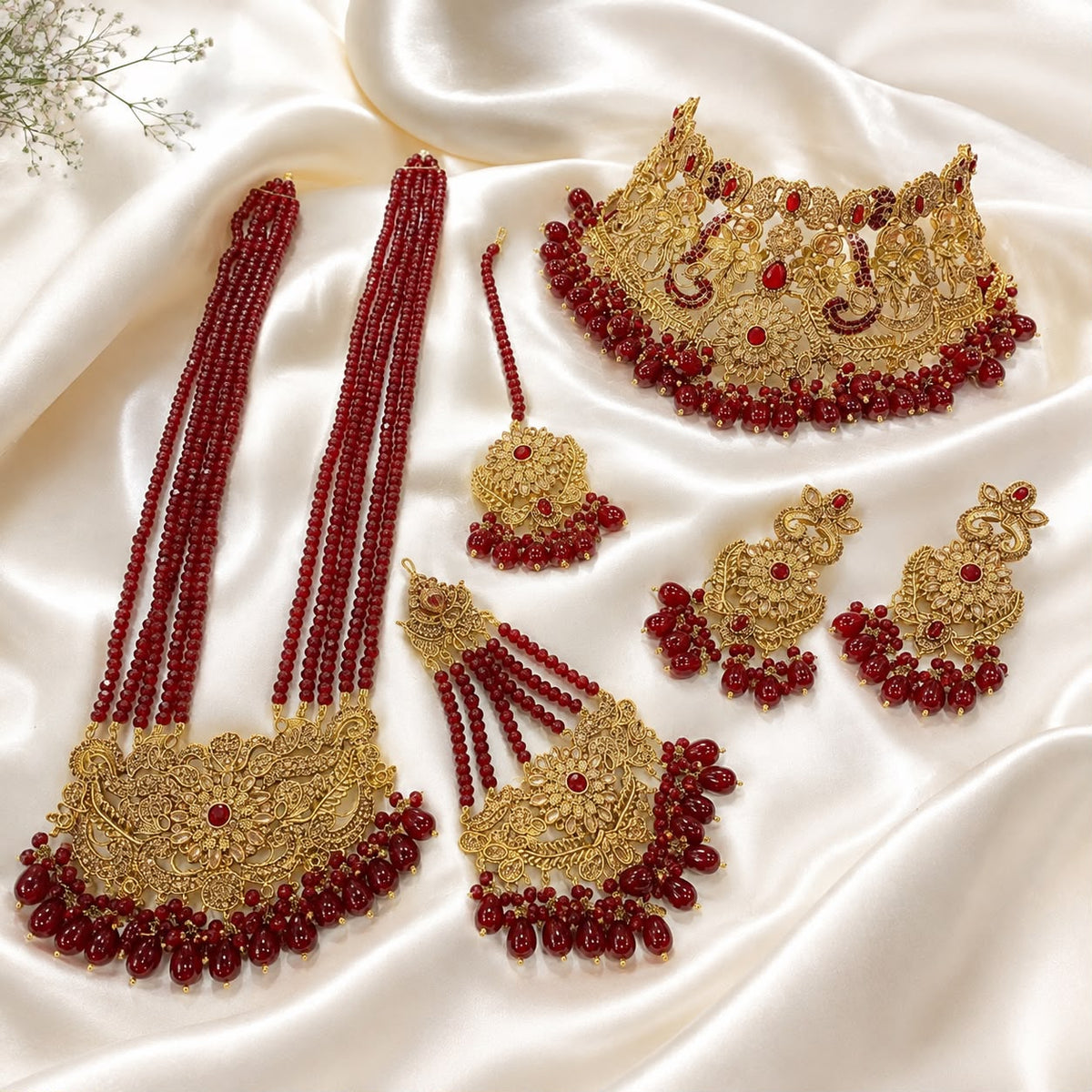 Bridal Jewellery complete Set-12