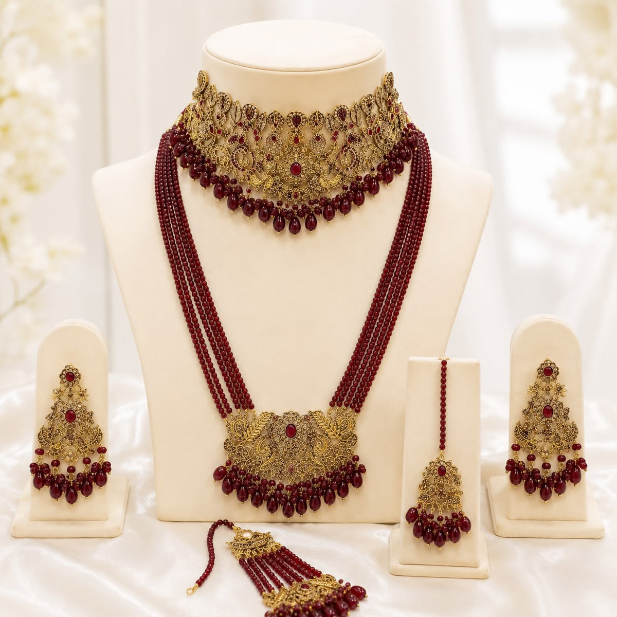 Bridal Jewellery complete Set-20